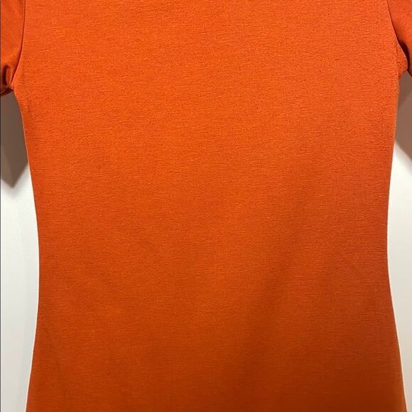 PrettyLittleThing Orange Mini Dress - Picture 9 of 10